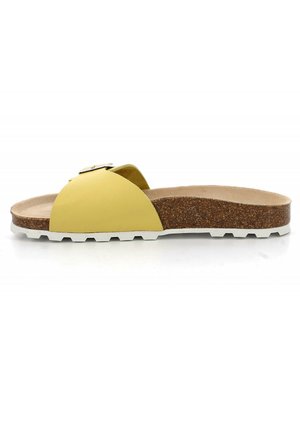 PLATE EYRA - Mules - jaune