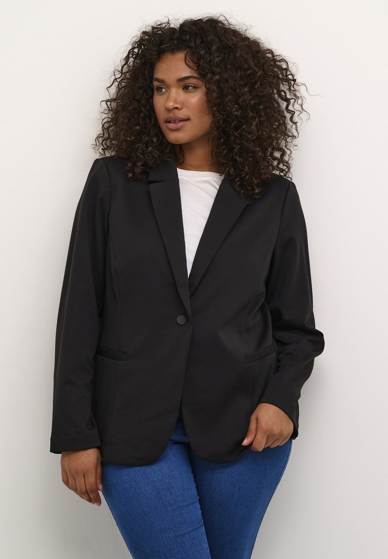 Kaffe Curve Blazer - black deep