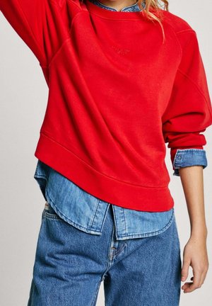 Sweatshirt - red