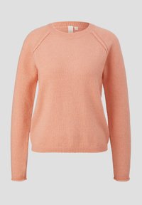 QS MIT ROLLSAUM - Trui - papaya
