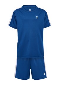 Hummel - PULSE CONTRAST SET - T-shirt imprimé - true blue Image miniature 1