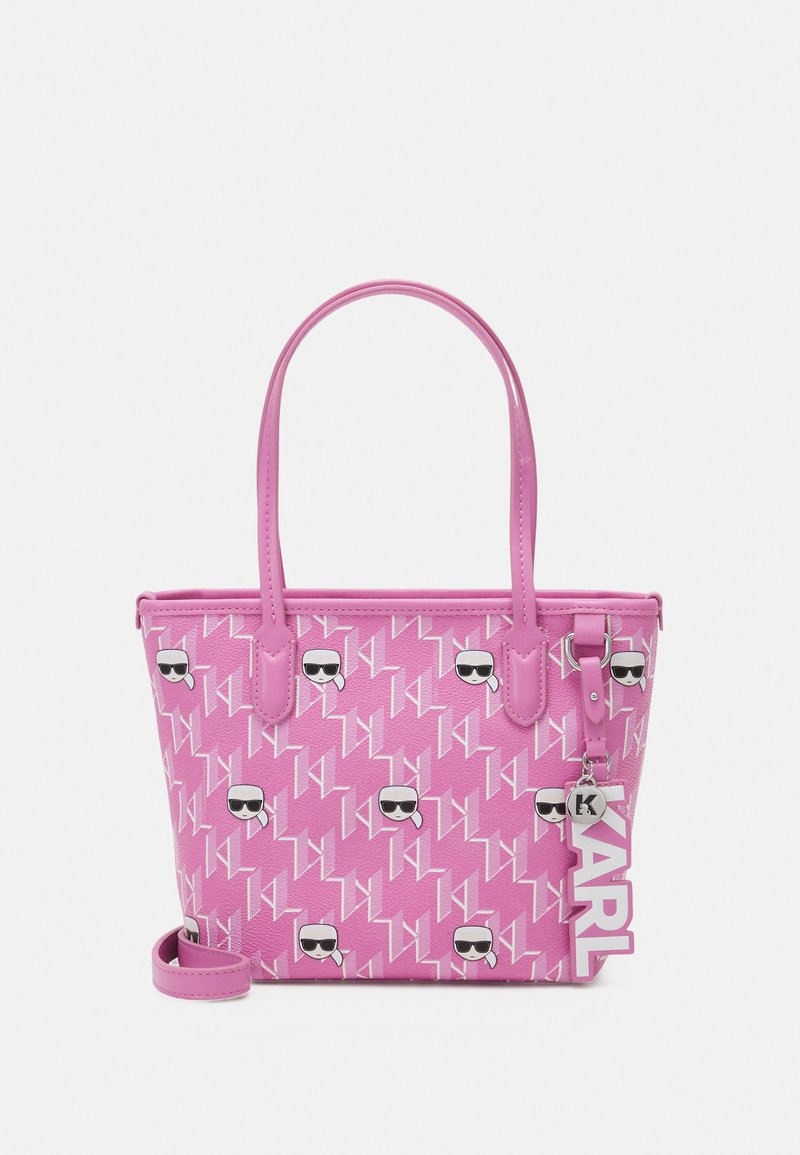 KARL LAGERFELD IKONIK MONOGRAM TOTE Sac à main pink multi/rose