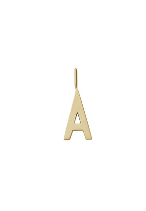 Design Letters ANHÄNGER GROSS INITIAL GOLD (A-Z) - Charm - gold-coloured