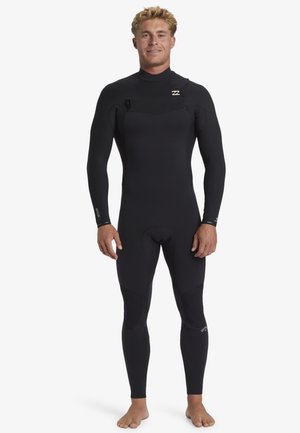 REVOLUTION - MIT CHEST-ZIP - Swimsuit - blk