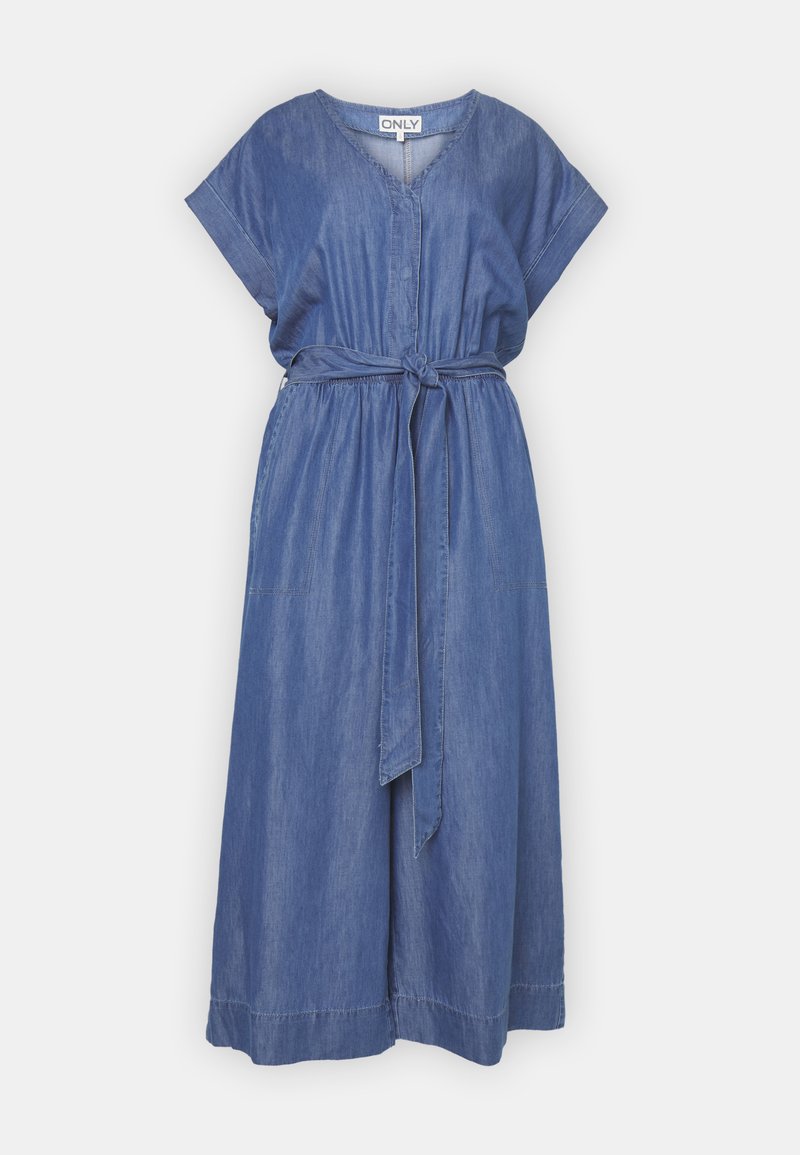 Only Jumpsuit blauw denim/bluedenim