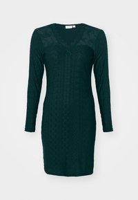 VIFUKSI V NECK SHORT DRESS - Koktel haljina / svečana haljina - ponderosa pine