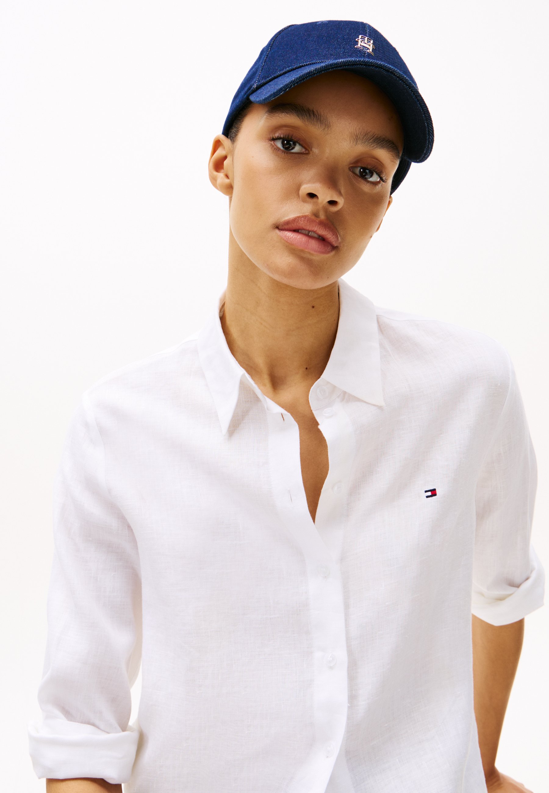 売れ筋商品|||トミー ヒルフィガー シャツ レディース トップス RELAXED SHIRT - Button-down blouse - optic white Tommy Hilfiger RELAXED SHIRT - Button-down blouse - optic