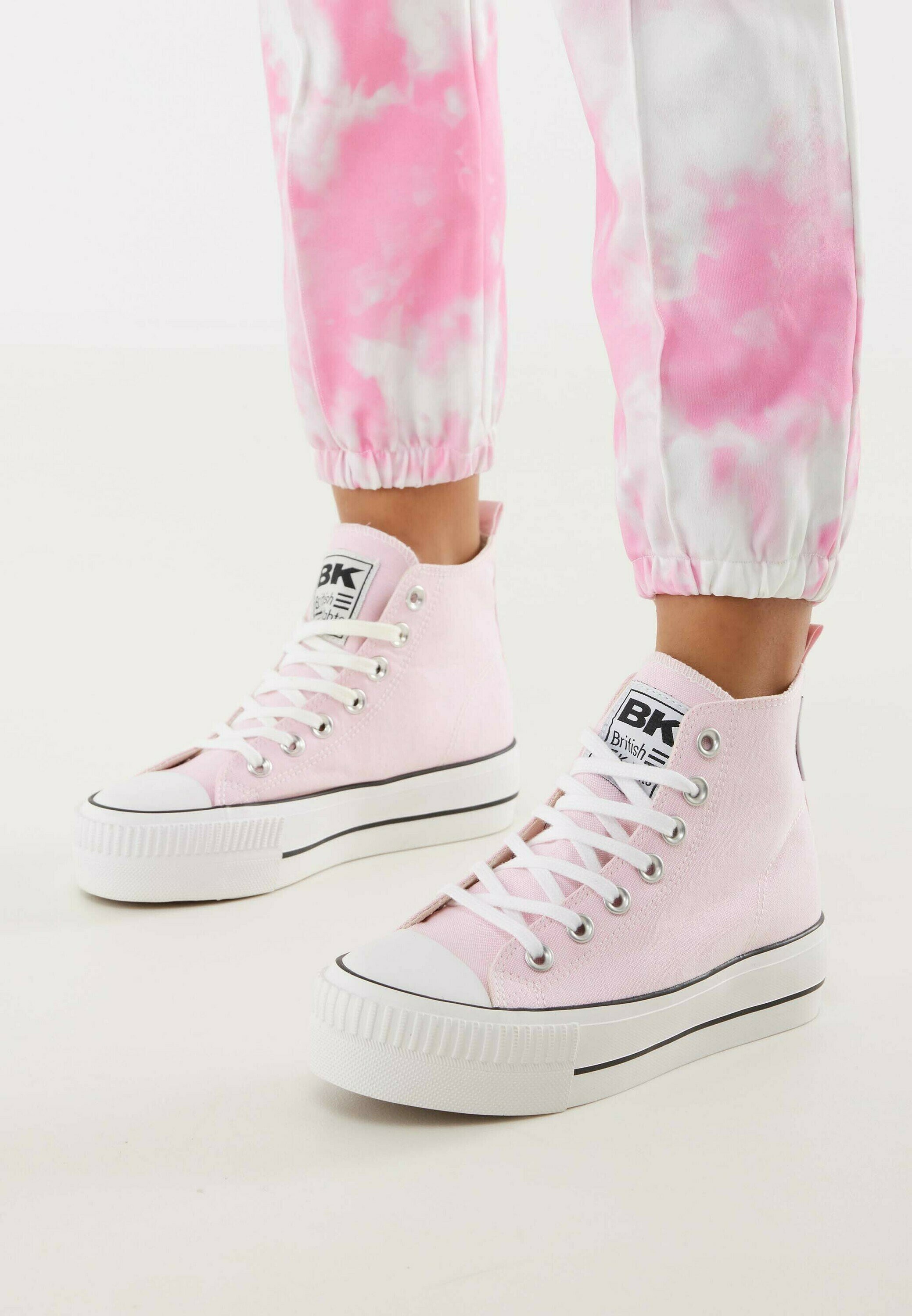 British Knights Sneakers hoog - lt pink/roze - Zalando.nl