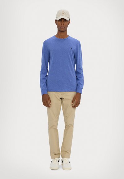 Polo Ralph Lauren LONG SLEEVE - Majica z dolgimi rokavi - faded royal heather