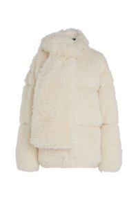 KARL STUDIO FAUX FUR COAT - Palton scurt - pristine