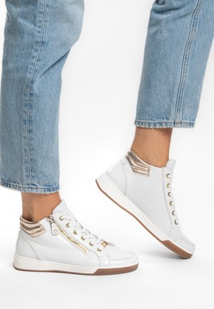 Sneaker high - weiß