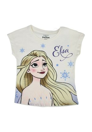 DISNEY-LA REINE DES NEIGES - T-shirt imprimé - blanc