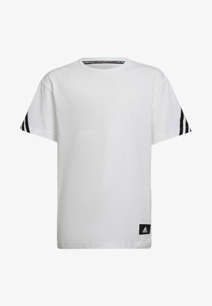T-shirt print - white/black