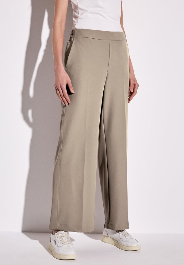 WIDE  - Stoffhose - grau