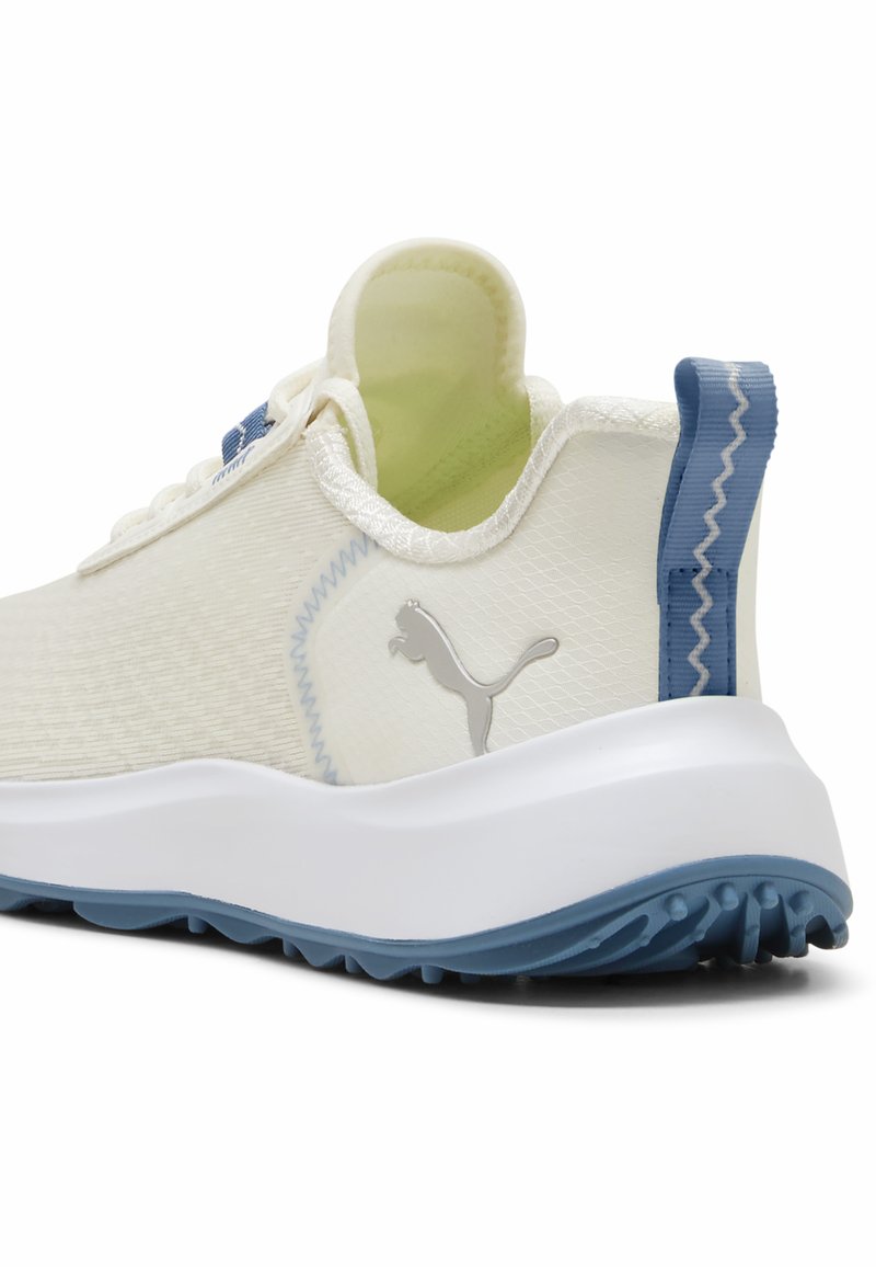 Puma Golf FUSION CRUSH Golfsko warm white blue horizon/beige
