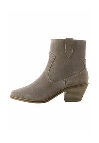 Next STANDARD WIDE FIT-FOREVER COMFORT BLOCK HEEL - Botines camperos - new mink brown