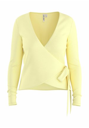 HYPEDROP, WRAP TOP HDSAVITA LS - Bluse - anise flower
