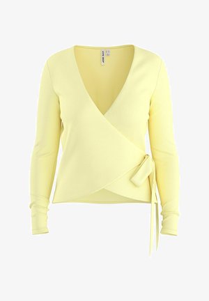 HYPEDROP, WRAP TOP HDSAVITA LS - Bluse - anise flower
