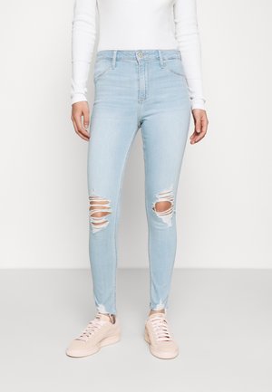 Jeans Skinny Fit - light-blue denim