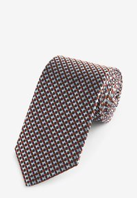 Next ITALY - Solmio - rust brown blue textured