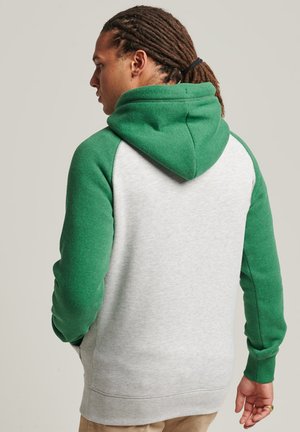 VINTAGE - Luvtröja - glacier grey marl field green marl