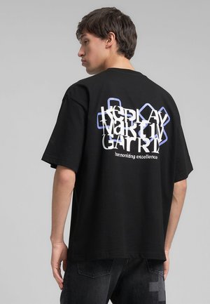 REPLAY X MARTIN GARRIX TSHIRT - T-shirt con stampa - black