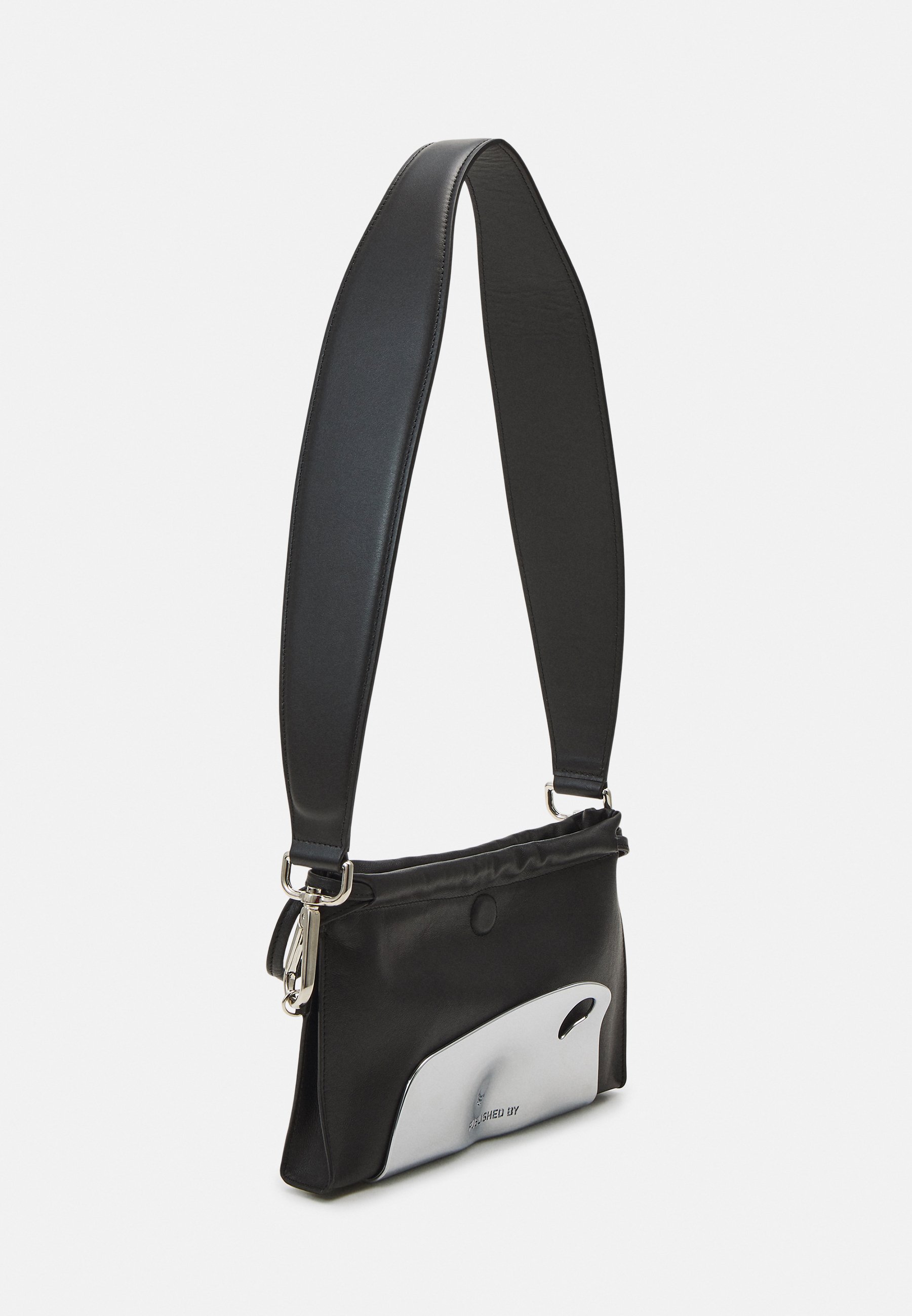 Published By POUCH BAG - Geantă crossbody - black and chrome/negru
