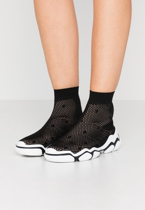 Sneaker high - black
