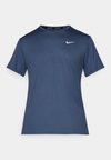 MILER - T-shirt de sport - thunder blue/(reflective silv)