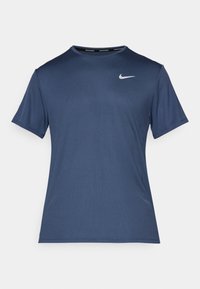 MILER - T-shirt till träning - thunder blue/(reflective silv)