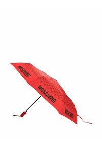 MOSCHINO CON MONOGRAMMA Ombrello rosso/rosso chiaro