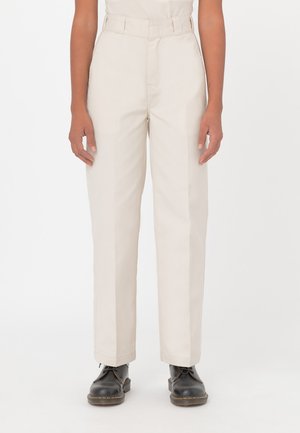 ELIZAVILLE REC - Trousers - whitecap gray