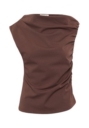 Soaked in Luxury, SLEIRLYS DALIDA TOP - Blouse - brown stone