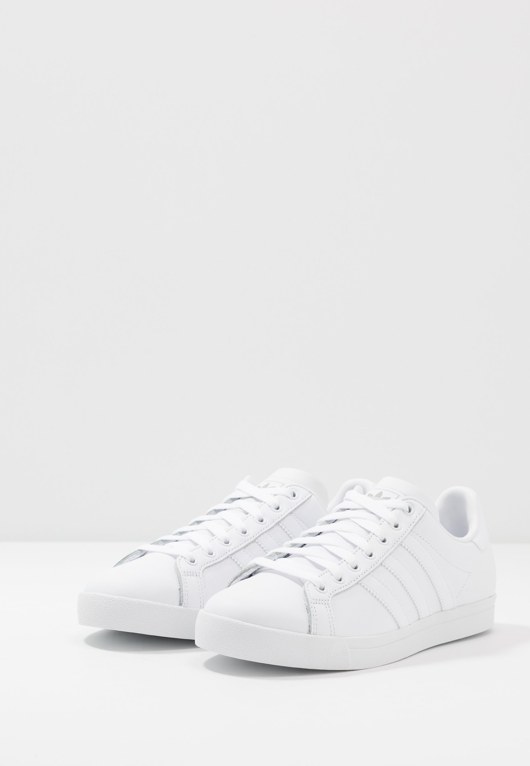 adidas white & grey coast star trainers