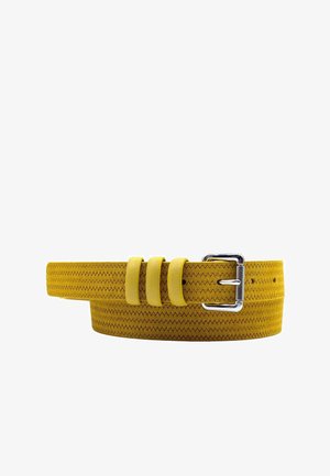 Glove Story PERRINE - Ceinture tressée - moutarde