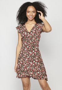 Koroshi SHORT SLEEVE - Freizeitkleid - multi-coloured
