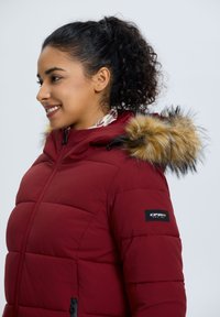 Icepeak HOODED - Wintermantel - wein