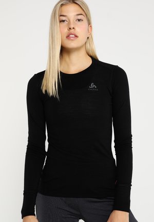 SPORT BASE LAYER LANGARMSHIRT - Long sleeved top - black