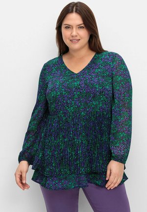 Sheego, BEDRUCKTE - Blouse - schwarz bedruckt