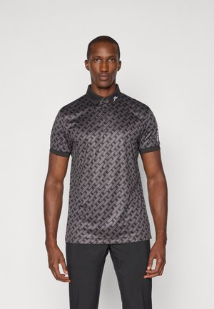J.LINDEBERG Sports TOUR TECH PRINT - Polo marškinėliai - tonal black
