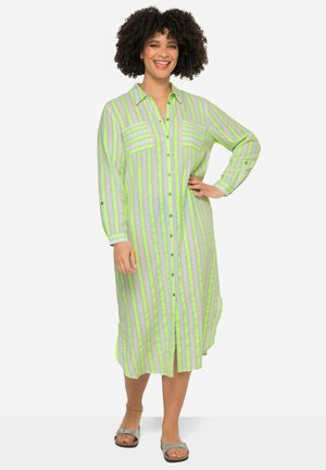 Shirt dress - grass green