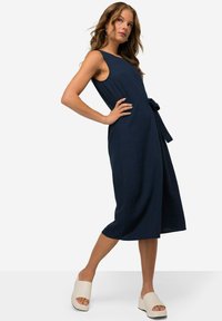 LAURASØN - Day dress - asphalt blue Thumbnail Image 1