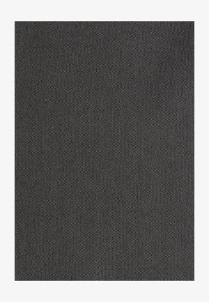 Musta tekstuuriga kangas, millel on peen lainekujuline muster, tihe koetsoon ja sile pind, sobib mitmesugusteks tekstiilirakendusteks.