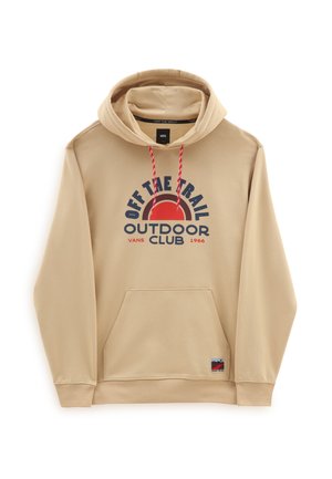 Vans OUTDOOR CLUB PO - Jersey con capucha - medium brown