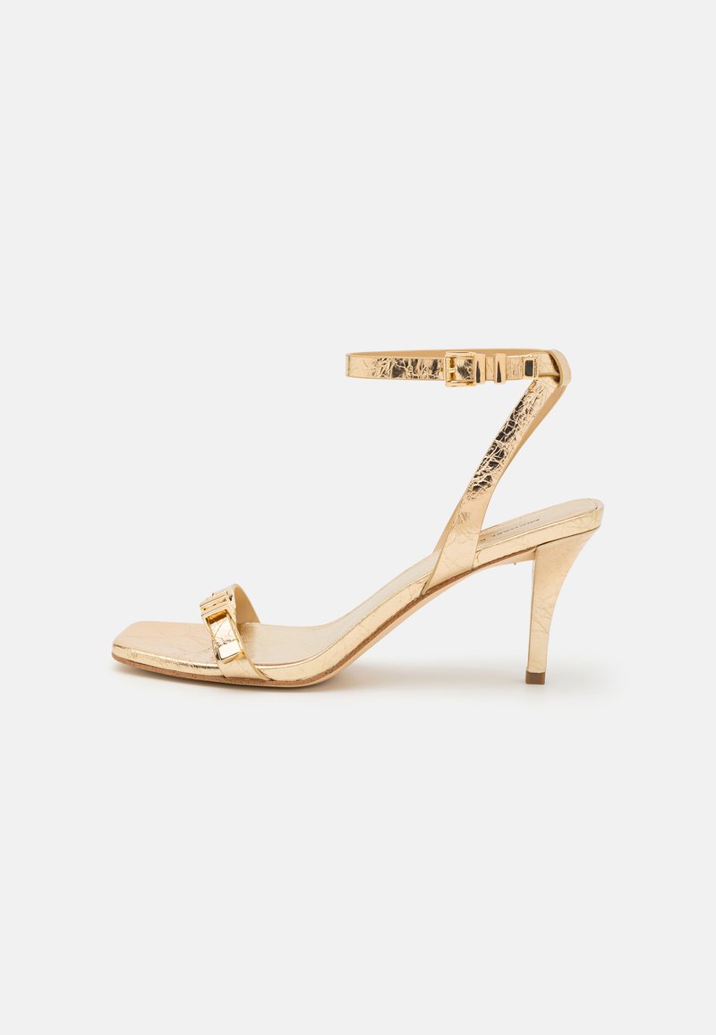 MICHAEL Michael Kors Sandalen met hoge hak goudkleurig