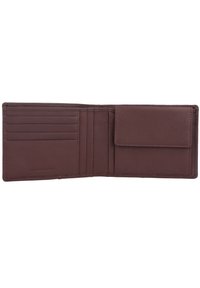 Piquadro PIQUADRO AKRON GELDBÖRSE RFID LEDER 13 CM - Portafoglio - dark brown