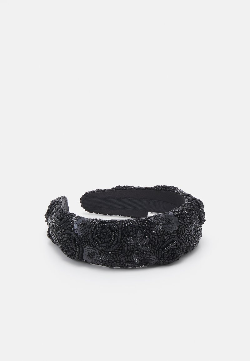 Becksöndergaard FLORIAN WIDE BEADED HAIRBRACE - Accessori capelli - black