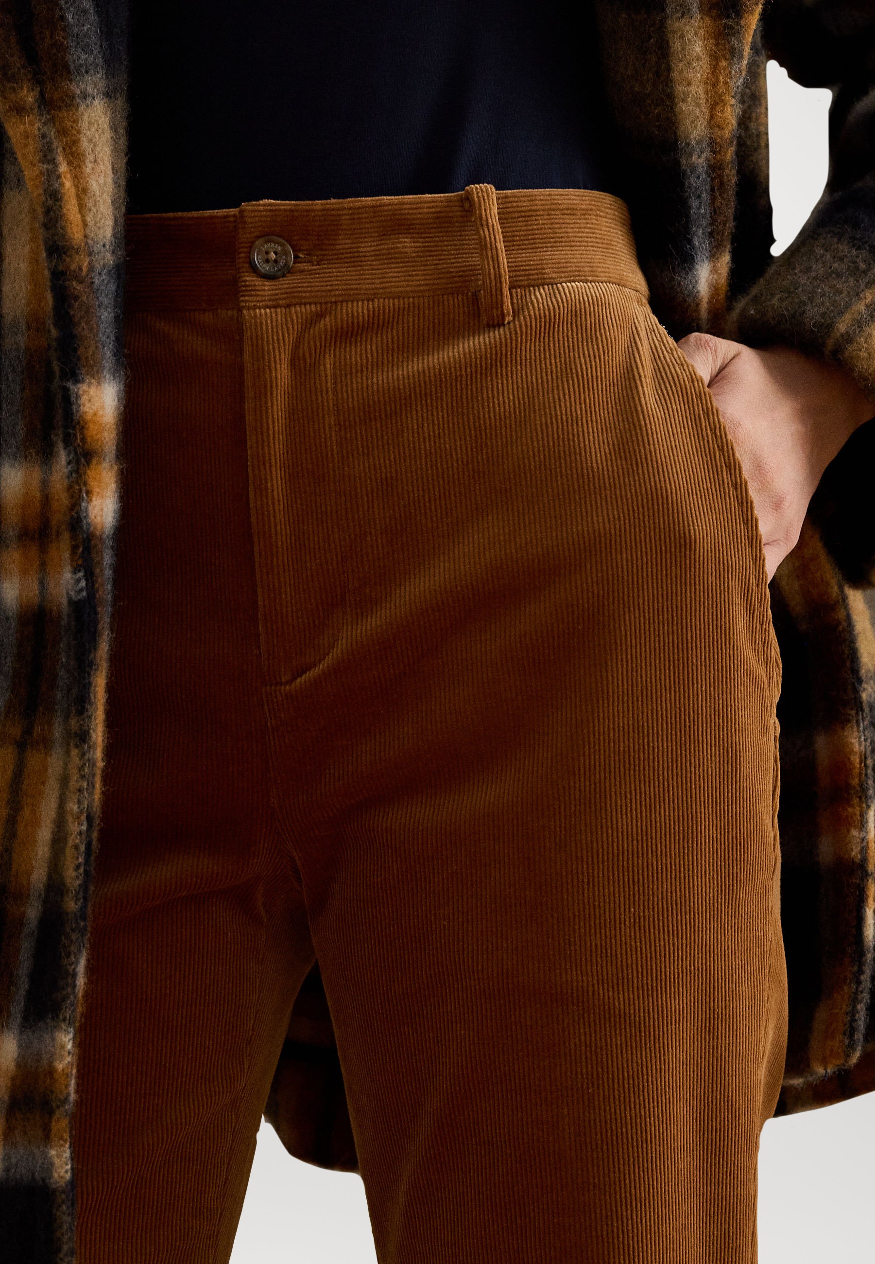 Lauren Ralph Lauren HIGH-RISE CORDUROY FLARE PANT - Trousers