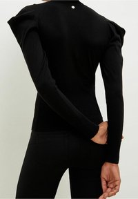 LIU JO Stickad tröja - black