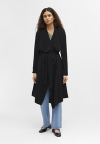 OBJANNLEE SHORT JACKET - Trenchcoat - black